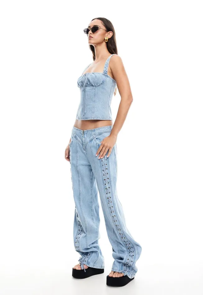 Women Lioness Fashion Denim DAYDREAM CORSET Classic Denim Women Lioness Fashion Denim DAYDREAM CORSET Classic Denim