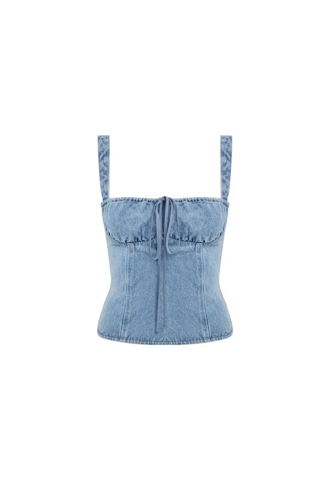 Women Lioness Fashion Denim DAYDREAM CORSET Classic Denim Women Lioness Fashion Denim DAYDREAM CORSET Classic Denim
