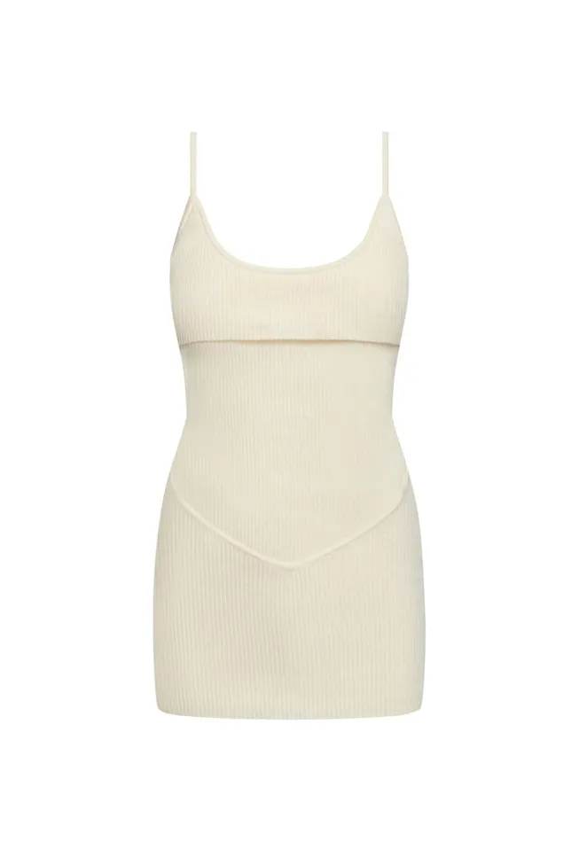 Women Lioness Fashion Dresses BELLA MINI DRESS Ivory