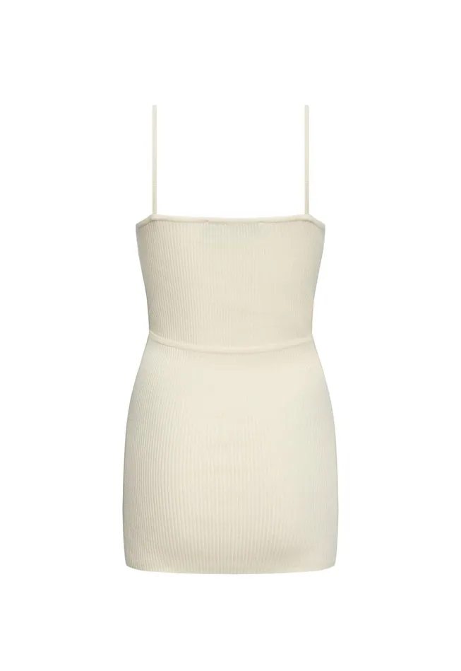 Women Lioness Fashion Dresses BELLA MINI DRESS Ivory