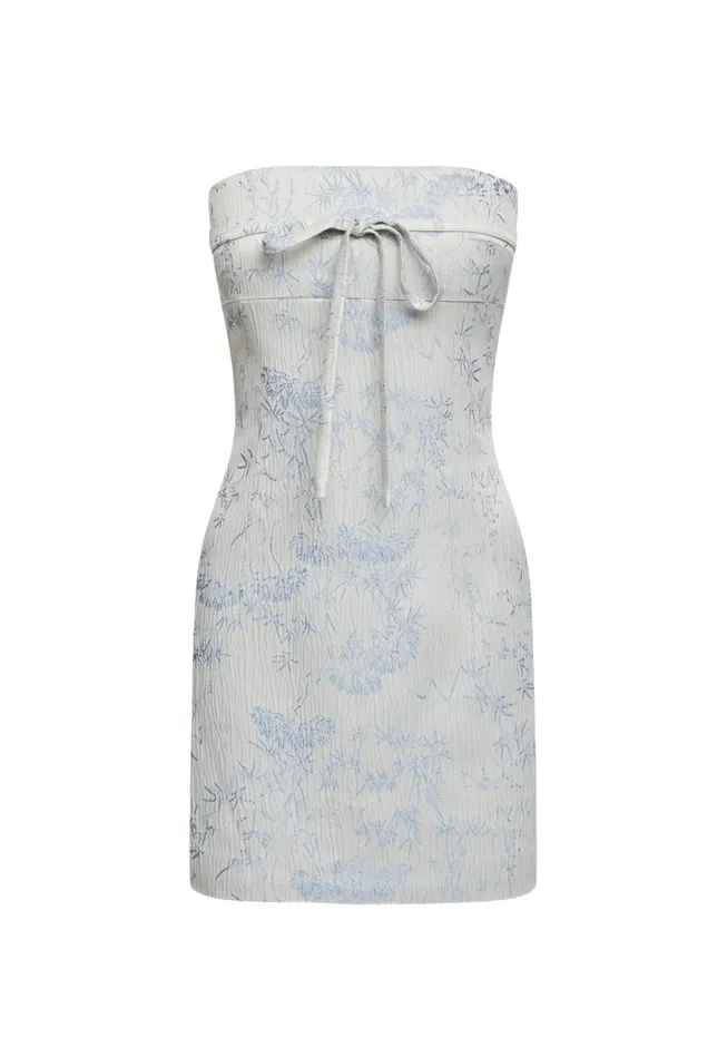 Women Lioness Fashion Dresses CLUB LIONESS MINI DRESS Blue Floral