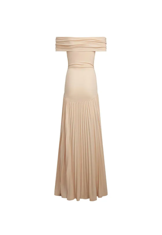 Women Lioness Fashion Dresses FIELD OF DREAMS MAXI Oatmeal Women Lioness Fashion Dresses FIELD OF DREAMS MAXI Oatmeal