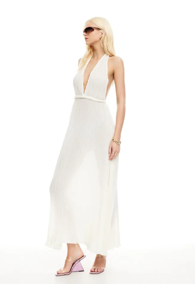 Women Lioness Fashion Dresses FORD MAXI DRESS Ivory