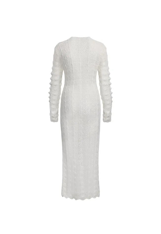Women Lioness Fashion Dresses SOIRE MAXI Porcelain