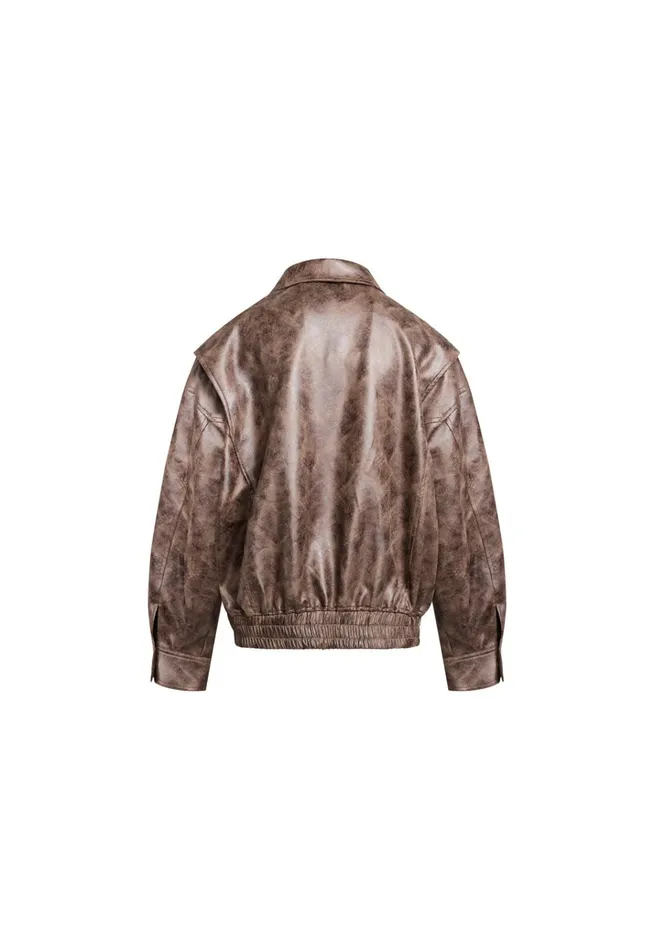 Women Lioness Fashion Outerwear KENNY BOMBER Chocolate