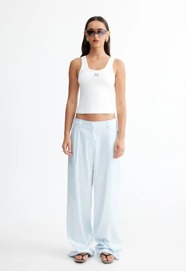 Women Lioness Fashion Pants LEO PANT Pale Blue Women Lioness Fashion Pants LEO PANT Pale Blue