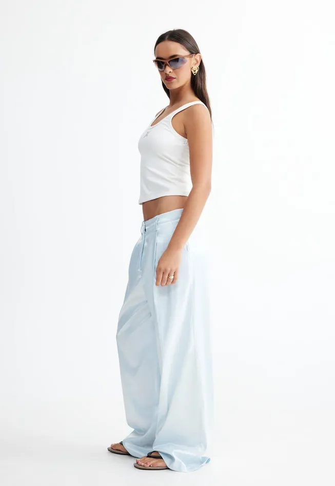 Women Lioness Fashion Pants LEO PANT Pale Blue Women Lioness Fashion Pants LEO PANT Pale Blue