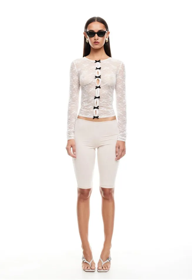 Women Lioness Fashion Shorts RENDEZVOUS CAPRIS Mushroom