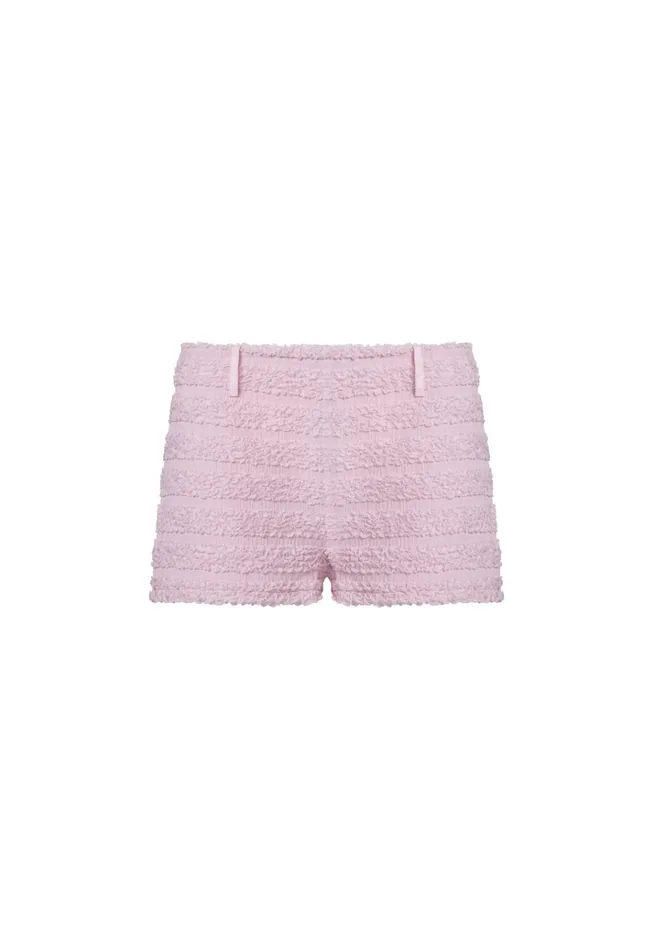 Women Lioness Fashion Shorts RIVIERA RUFFLE SHORT Blush Women Lioness Fashion Shorts RIVIERA RUFFLE SHORT Blush