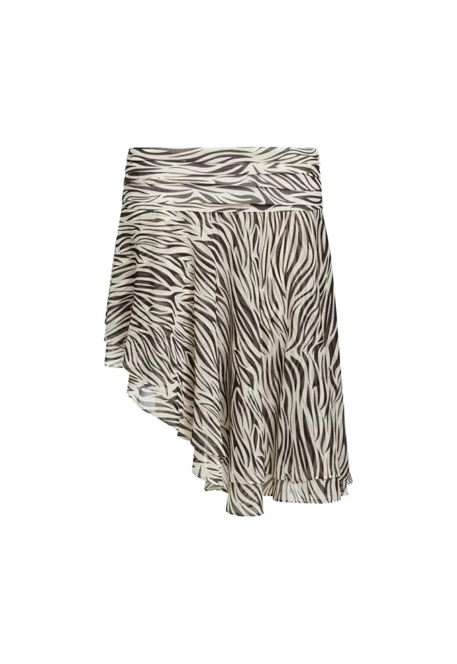 Women Lioness Fashion Skirts LEGACY MIDI SKIRT Zebra