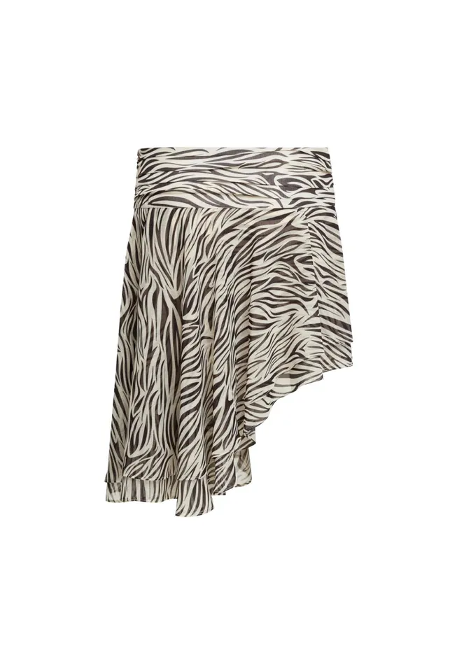 Women Lioness Fashion Skirts LEGACY MIDI SKIRT Zebra