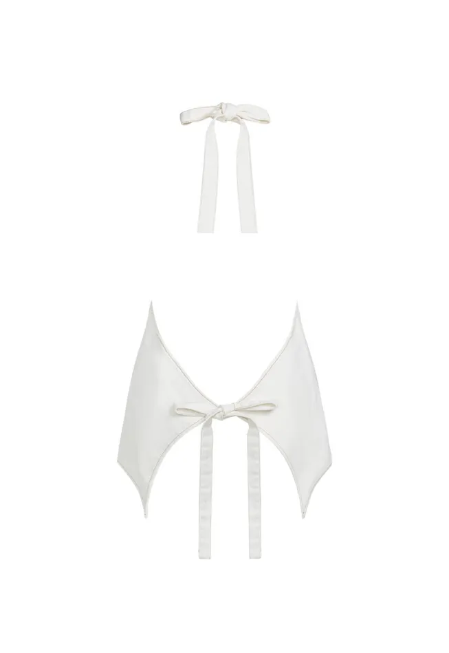 Women Lioness Fashion Tops HILLS HALTER Porcelain