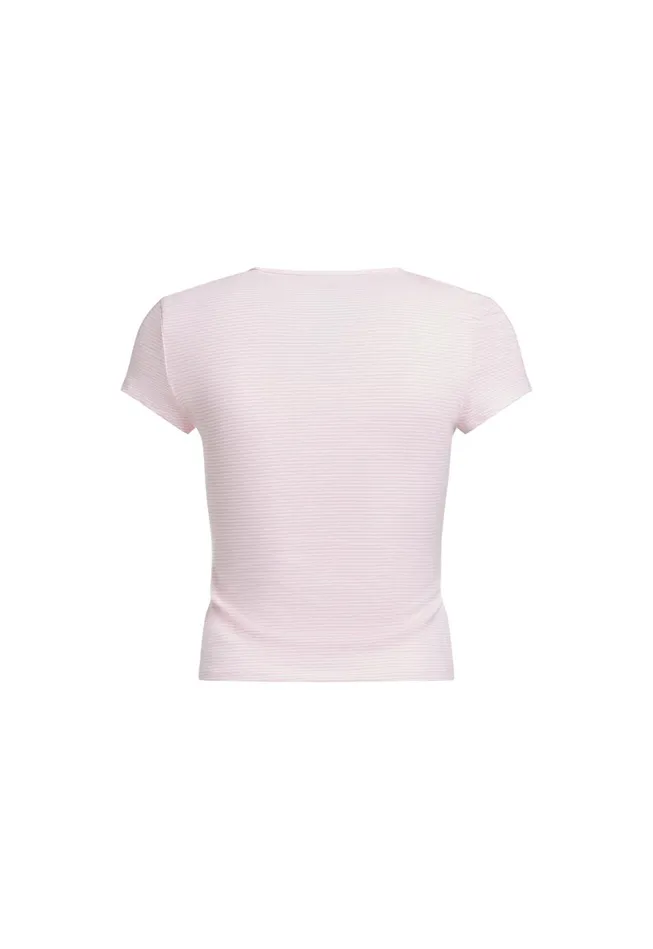 Women Lioness Fashion Tops IN BLOOM TEE Pink Stripe Women Lioness Fashion Tops IN BLOOM TEE Pink Stripe