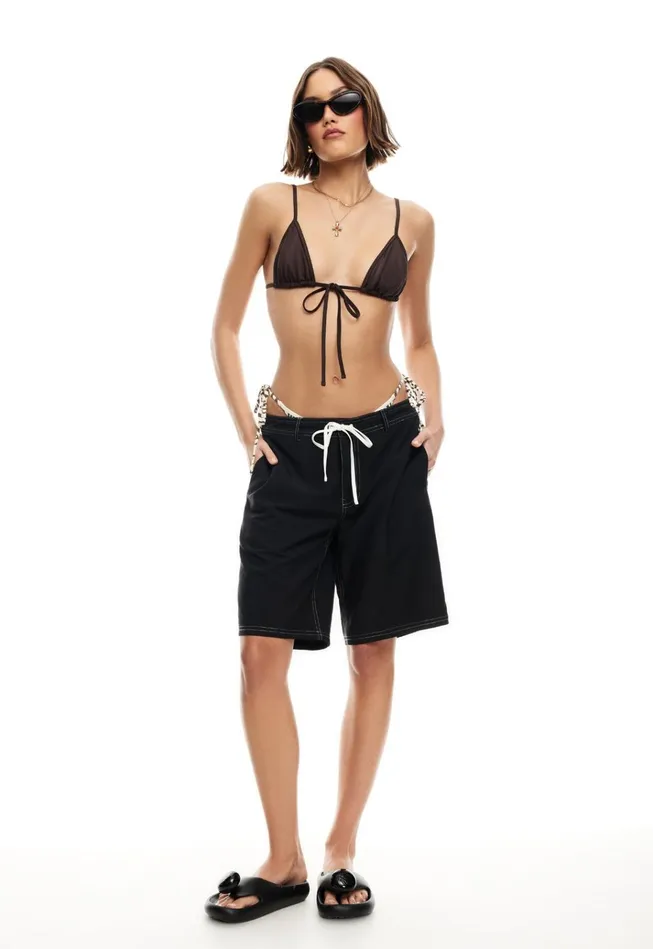 Women Lioness Fashion Tops RIO TIE TOP Brown