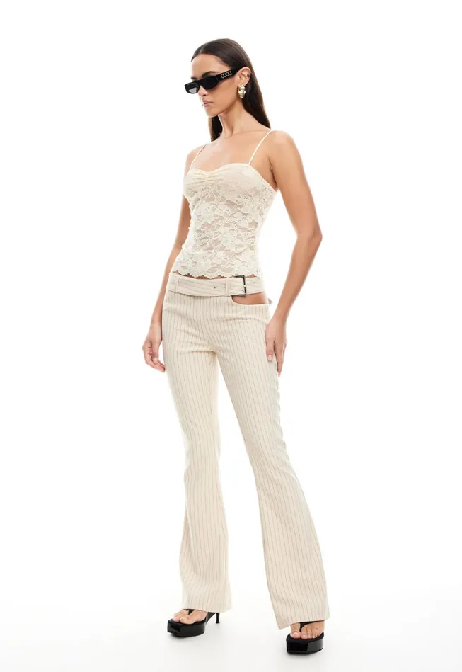 Women Lioness Fashion Tops YVES CAMI Cornsilk