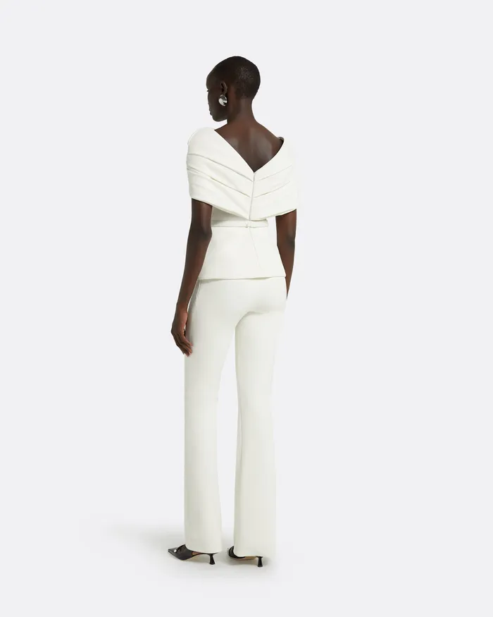 Women Loura ivory Top Ivory Tops Safiyaa