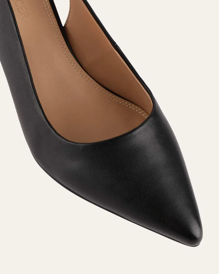 Women LOW HEELS jomercer Cara low heels black leather Women LOW HEELS jomercer Cara low heels black leather