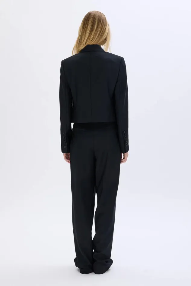 Women Men039s Suit Jacket In Cold Wool Black Black Sonia Rykiel Jackets