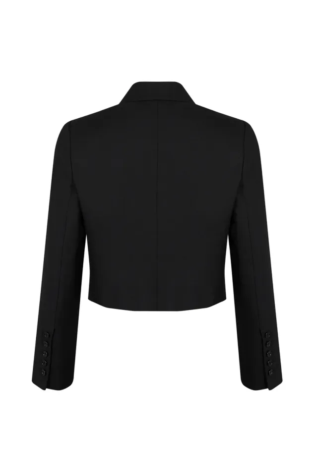 Women Men039s Suit Jacket In Cold Wool Black Black Sonia Rykiel Jackets