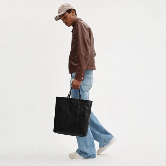 WomenMen Hall Tote Black Coach Totes and Carryalls