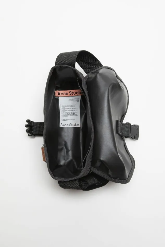 Women Mini Messenger Bag Black Acne Studios Bags
