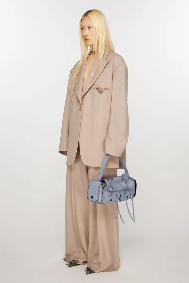 Women Multipocket Bag Lilacbrown Acne Studios Bags