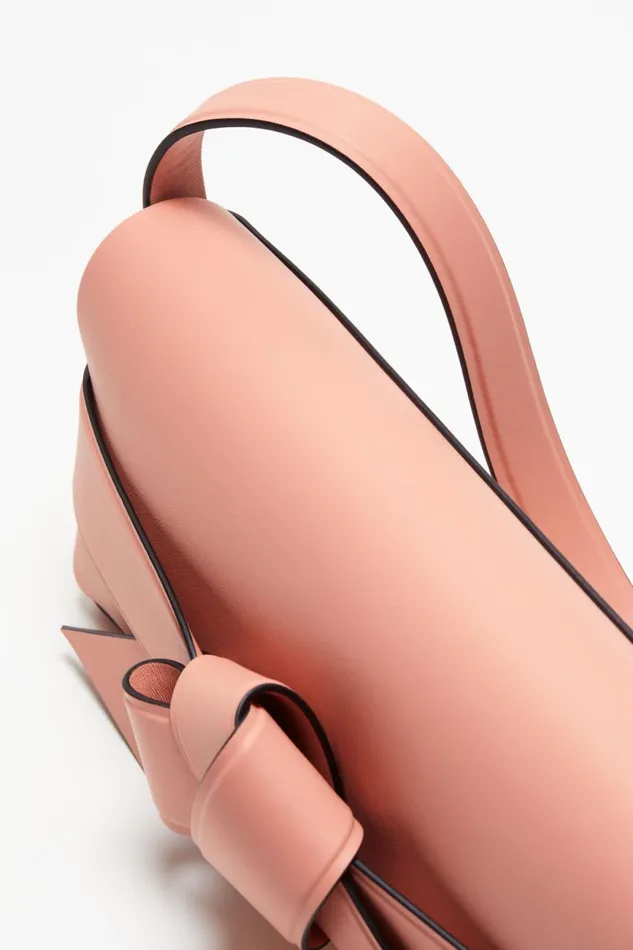 Women Musubi Shoulder Bag Salmon Pink Acne Studios Bags