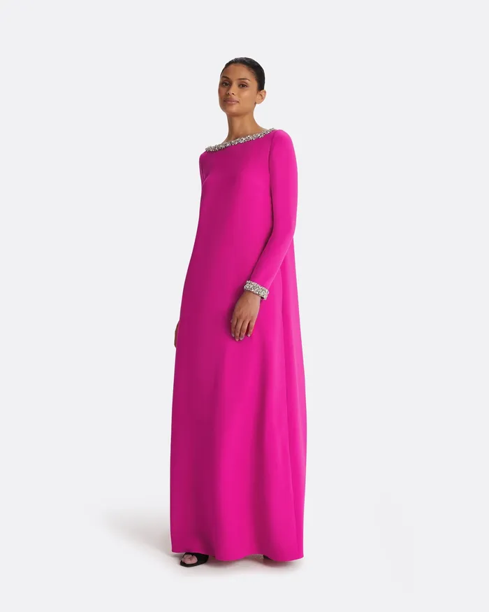 Women Naimal Wild Strawberry Long Dress Wild Strawberry Icons Safiyaa