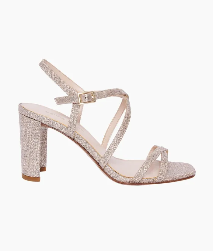 Women Noreen 2 High Heel 8211 Gold Pelle Moda High Heels