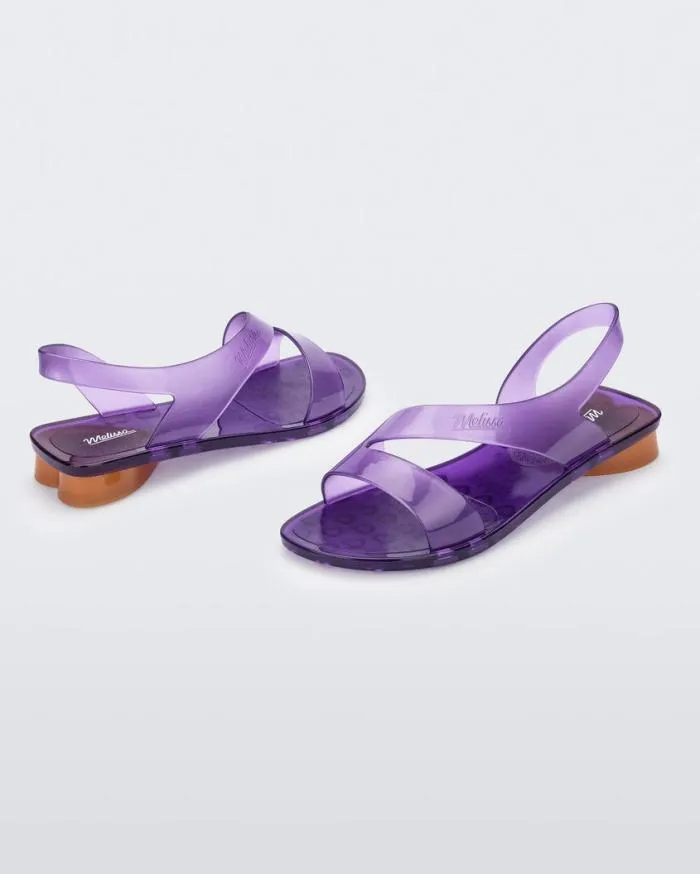 Women Paris Purple Melissa Sandals