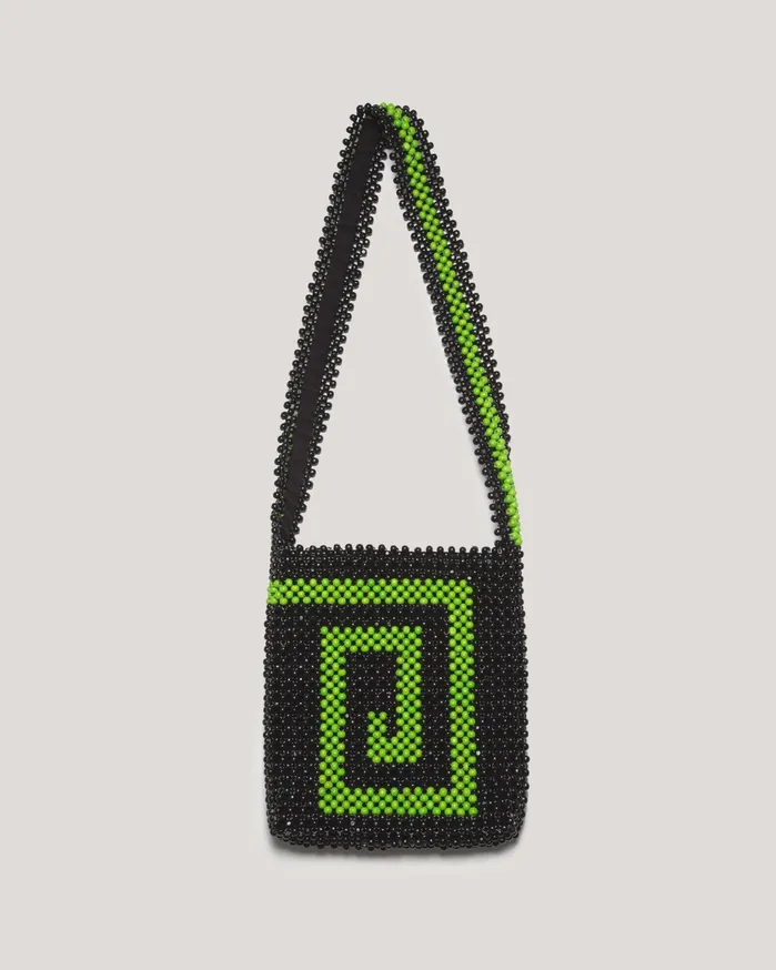 Women Pilgrim Bag Black Multi YMC Bags and Wallets