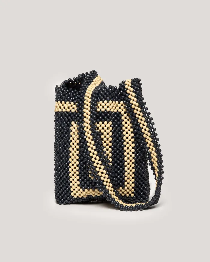 Women Pilgrim Bag Navy Ecru YMC Bags and Wallets