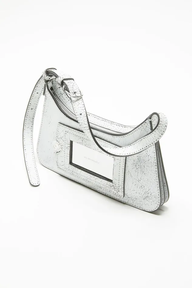 Women Platt Micro Shoulder Bag White Acne Studios Bags