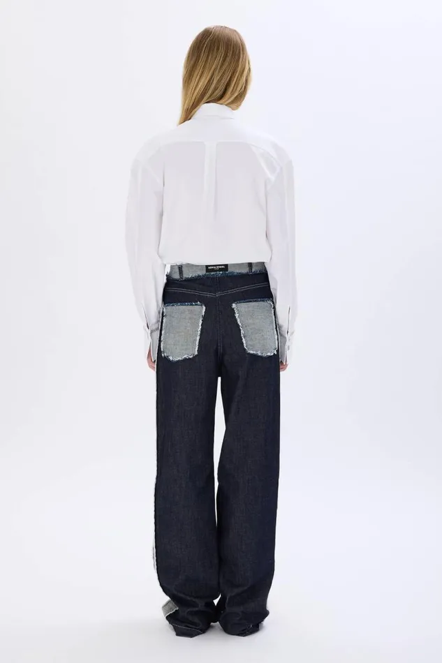 Women Poplin Shirt White White Sonia Rykiel Shirts
