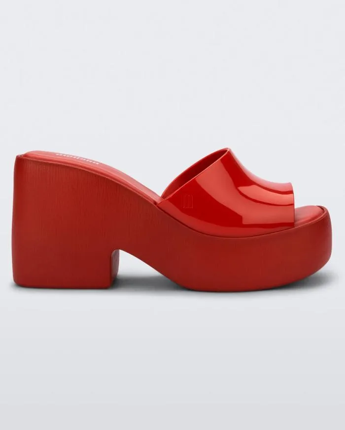 Women Posh Red Melissa Platforms
