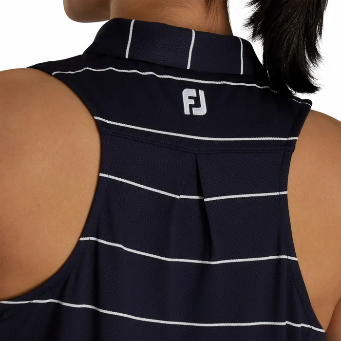 Women Racerback Pinstripe Tank Women Shirts FootJoy