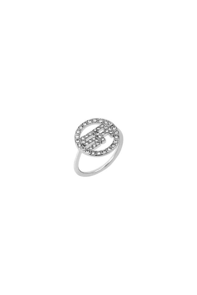 Women Ring Precious Pin Silver Grey Sonia Rykiel Rings