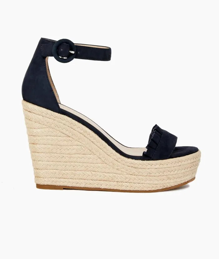 Women Rosana Wedge 8211 Midnight Pelle Moda Wedges