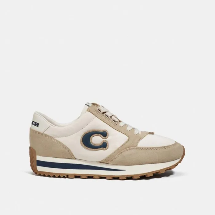 Women Runner Sneaker Chalkmidnight Navy Coach Sneakers