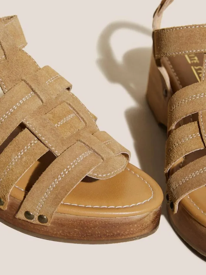 Women SANDALS White Stuff Gladiator Leather Clog Sandal Mid Tan Women SANDALS White Stuff Gladiator Leather Clog Sandal Mid Tan