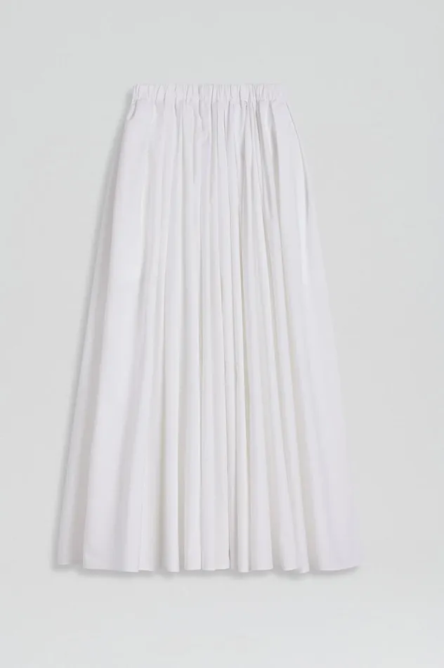 Women Scanlan Theodore Skirts PARACHUTE FULL SKIRT White Women Scanlan Theodore Skirts PARACHUTE FULL SKIRT White