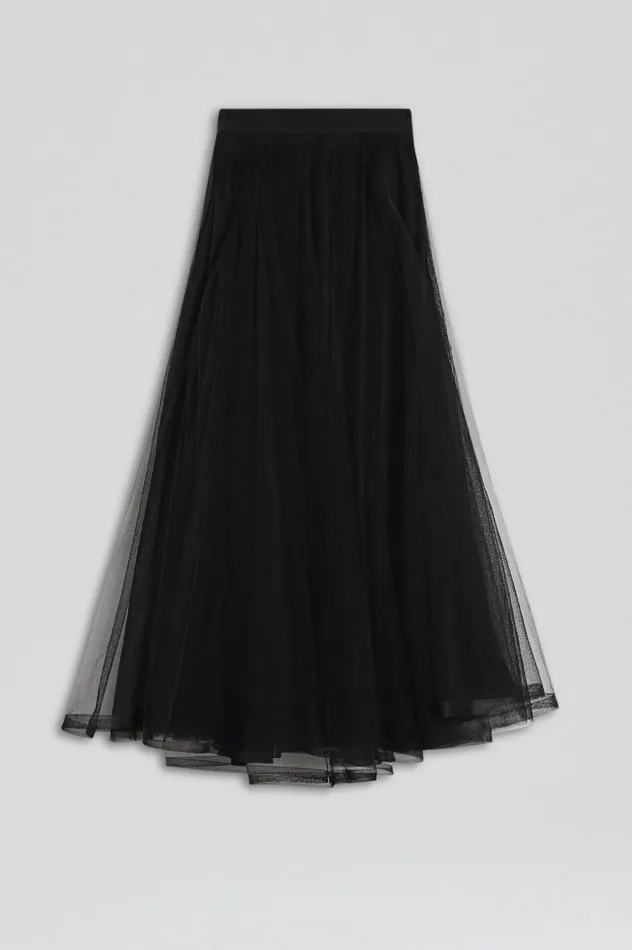 Women Scanlan Theodore Skirts TULLE SKIRT Black Women Scanlan Theodore Skirts TULLE SKIRT Black