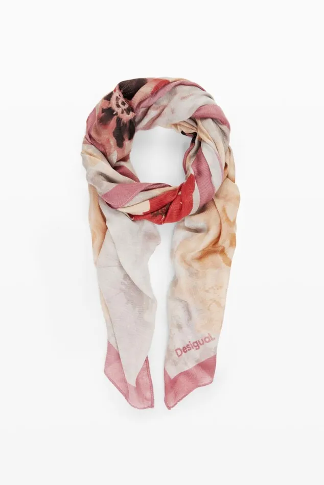 Women Scarves And Scarf Desigual Floral Print Scarf