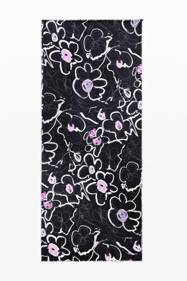 Women Scarves And Scarf Desigual Floral Scarf