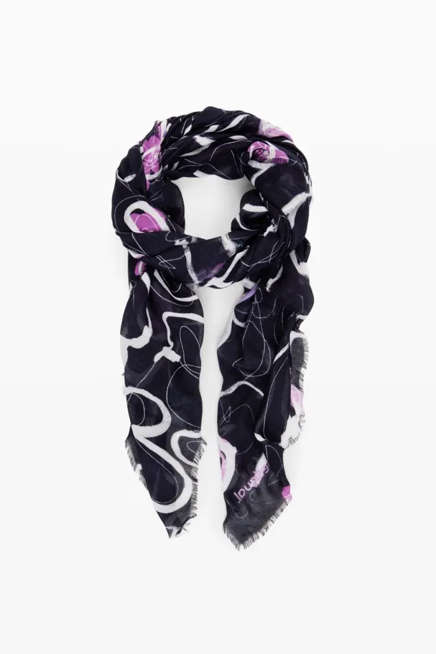 Women Scarves And Scarf Desigual Floral Scarf