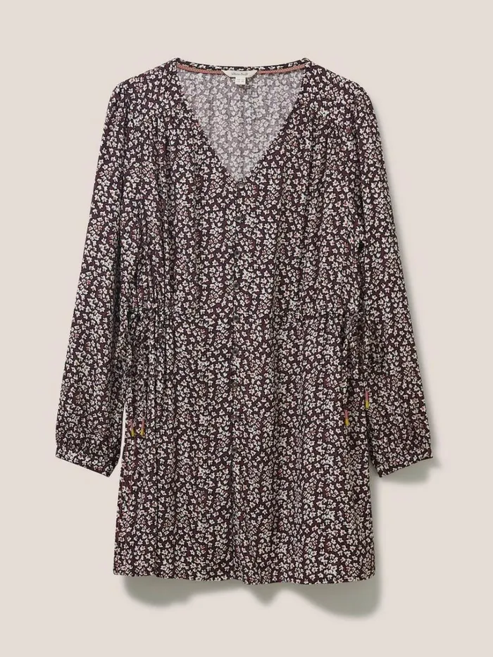 Women SHIRTS and BLOUSES White Stuff Avril Tunic Purple Multi Women SHIRTS and BLOUSES White Stuff Avril Tunic Purple Multi