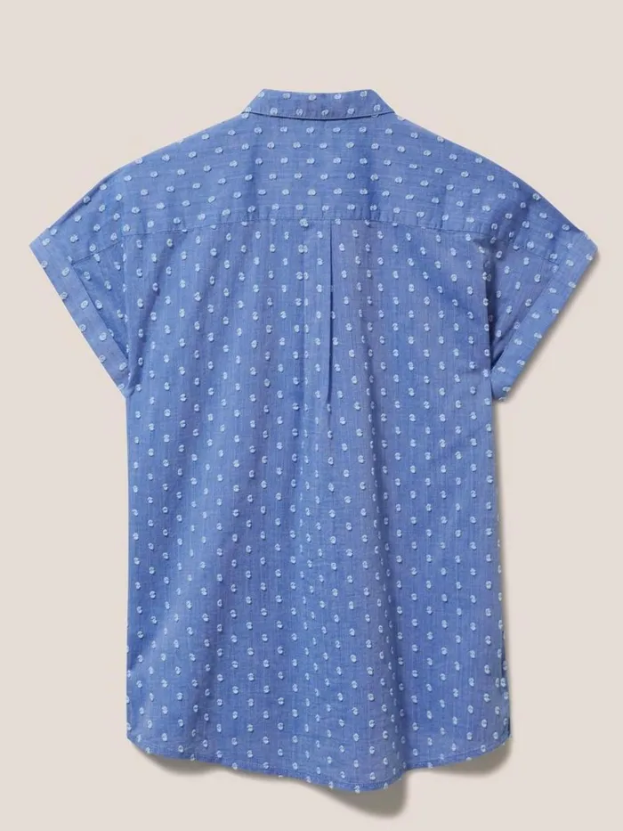 Women SHIRTS and BLOUSES White Stuff Ella Organic Cotton Shirt Blue Multi Women SHIRTS and BLOUSES White Stuff Ella Organic Cotton Shirt Blue Multi