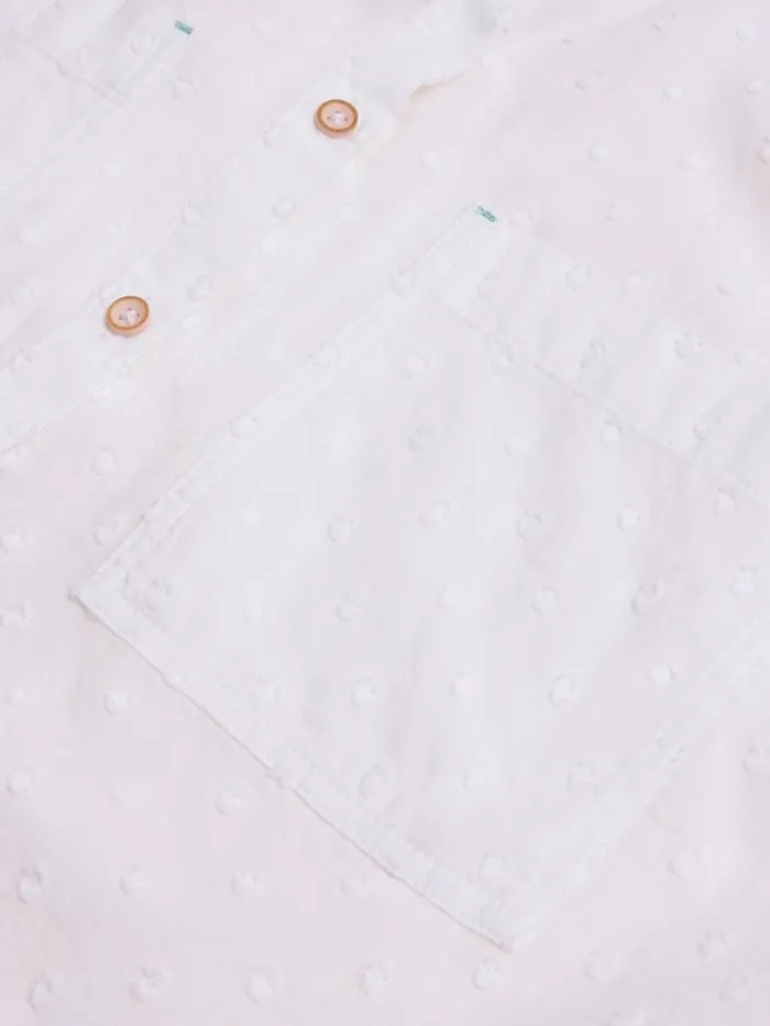 Women SHIRTS and BLOUSES White Stuff Ellie Organic Cotton Shirt Pale Ivory