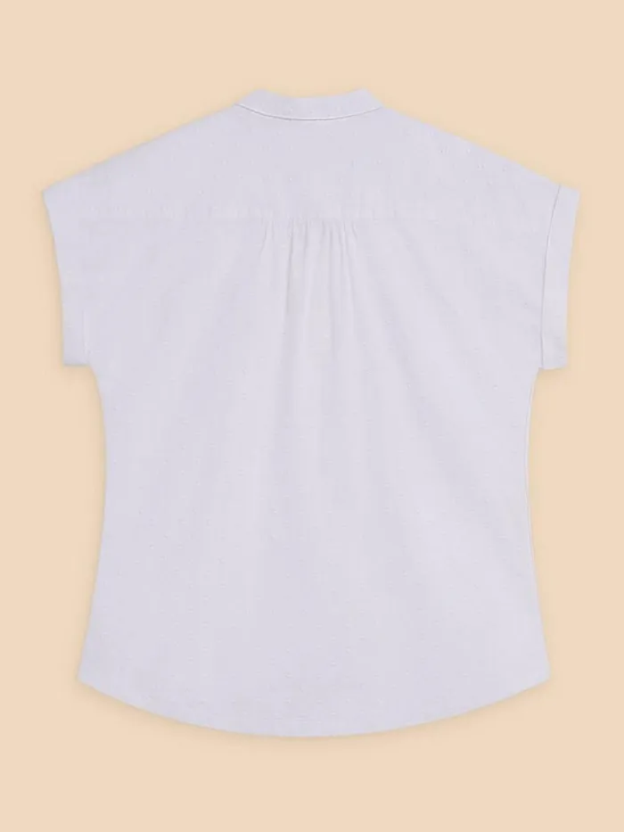 Women SHIRTS and BLOUSES White Stuff Ellie Organic Cotton Shirt Pale Ivory