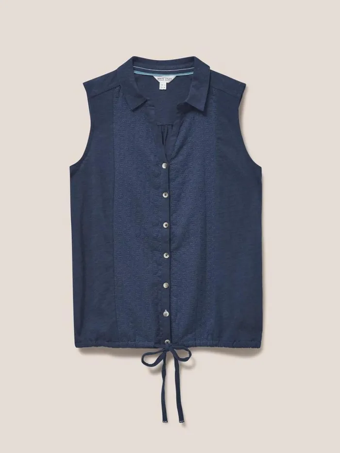 Women SHIRTS and BLOUSES White Stuff FLOWING GRASSES JERSEY SHIRT French Navy Women SHIRTS and BLOUSES White Stuff FLOWING GRASSES JERSEY SHIRT French Navy
